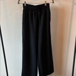 All In Motion Black Wide Leg Sweats